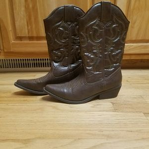 Brown Cowboy Boots